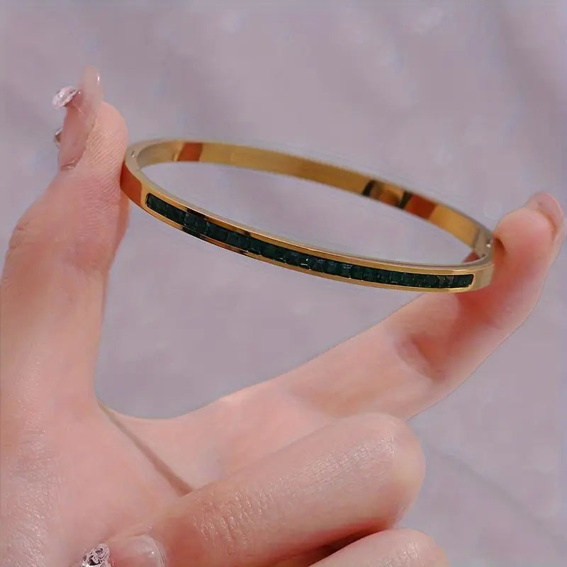 Celeste Viride Bracelet | Gold 18k
