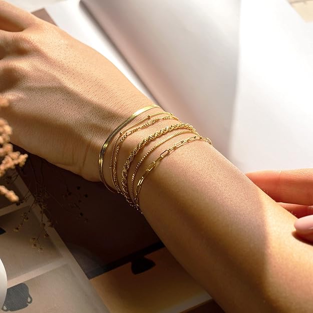 Isabella Vernetta bracelet set | White Gold 16k