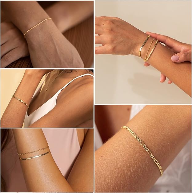 Isabella Vernetta bracelet set | White Gold 16k