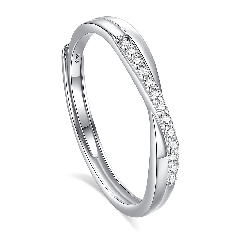 Ornella Silvestri Ring | White Gold 14k