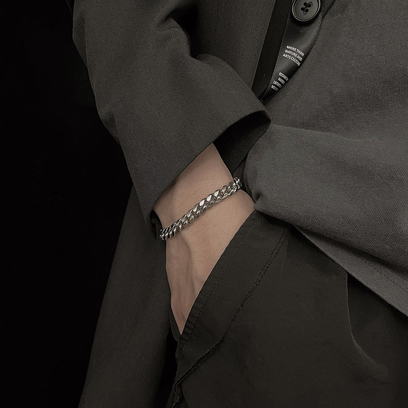 Sterling Vale Bracelet | White Gold 16k