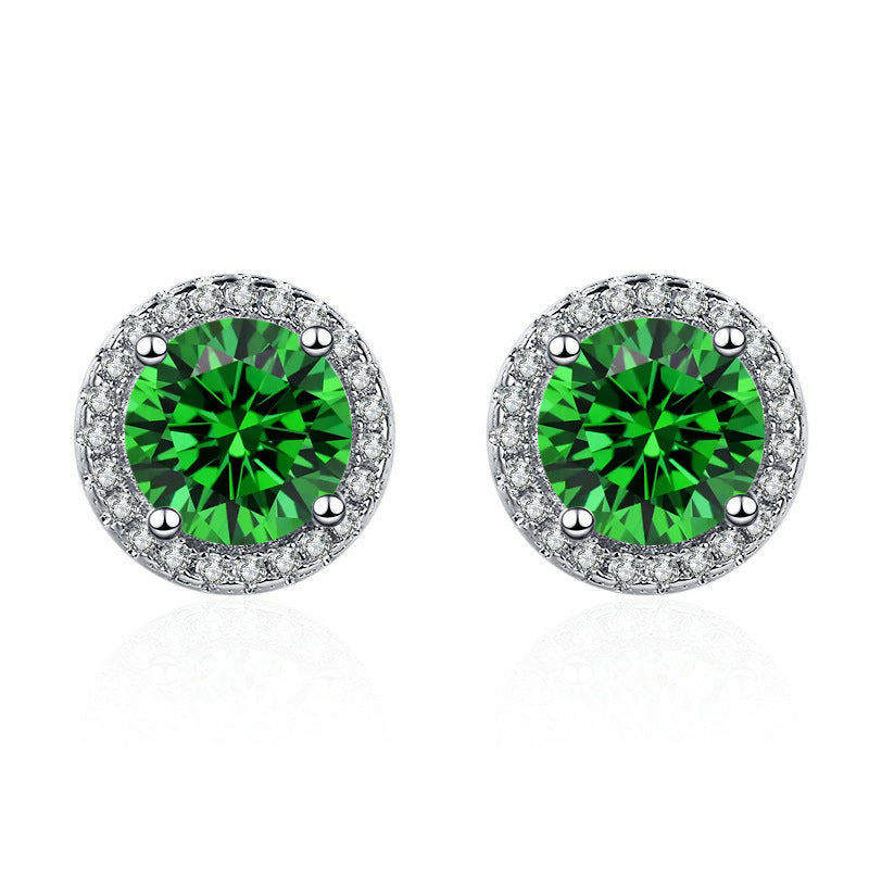 Lúcia Verdeal Earrings | White Gold 18k