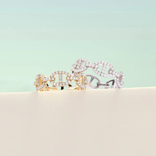 Isla Marina Ring | White Gold 18k