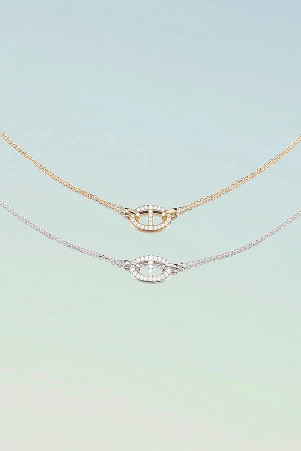 Isla Marina Necklace | Gold 18k