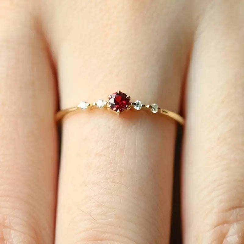 Venara Redmere Ring | Gold 14k