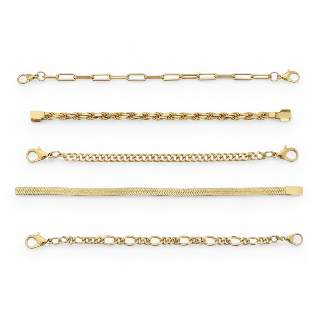 Ellis Renner Bracelet Set | Gold 16k – Kora Jewelry