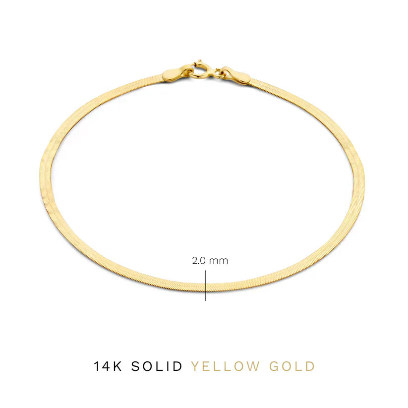 Soleil Serpent Bracelet | Gold 14k
