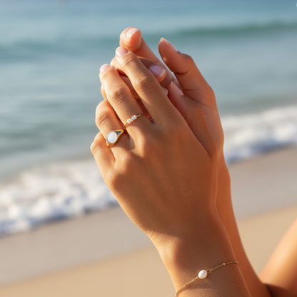 "Savana" Pearl Ring