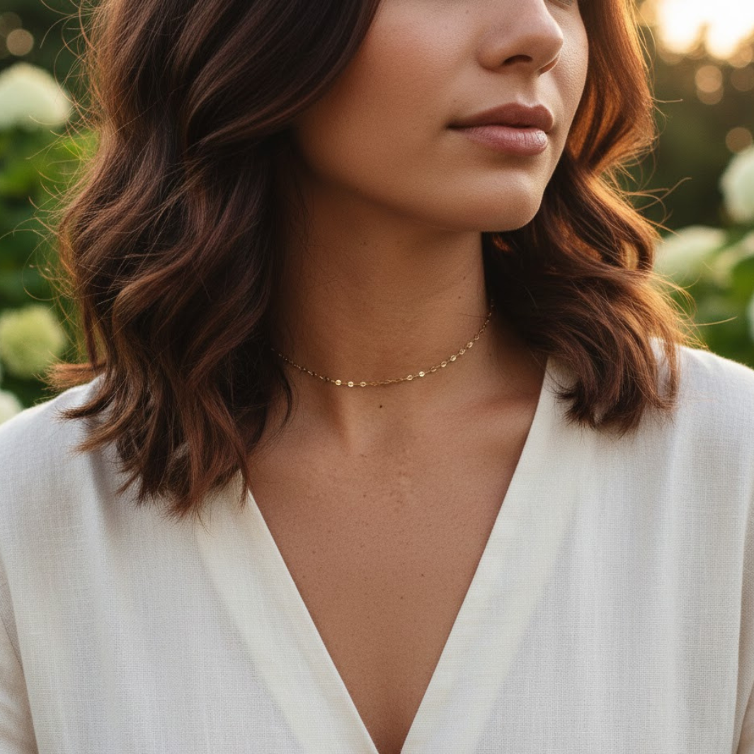 Minimalist Everyday Choker Necklace