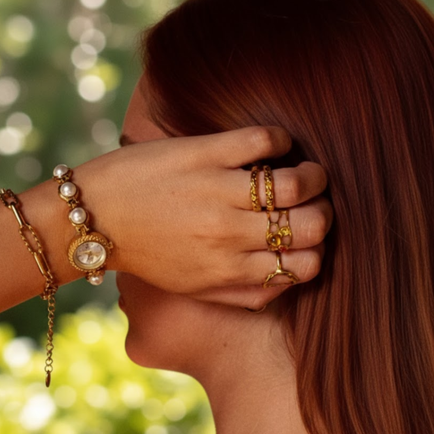 Morello Pearl Watch