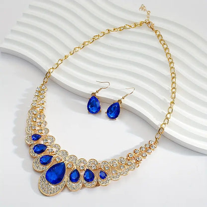 Maevina Zafiros Jewelry Set | Gold 18k