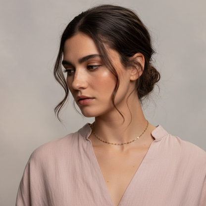 Minimalist Everyday Choker Necklace