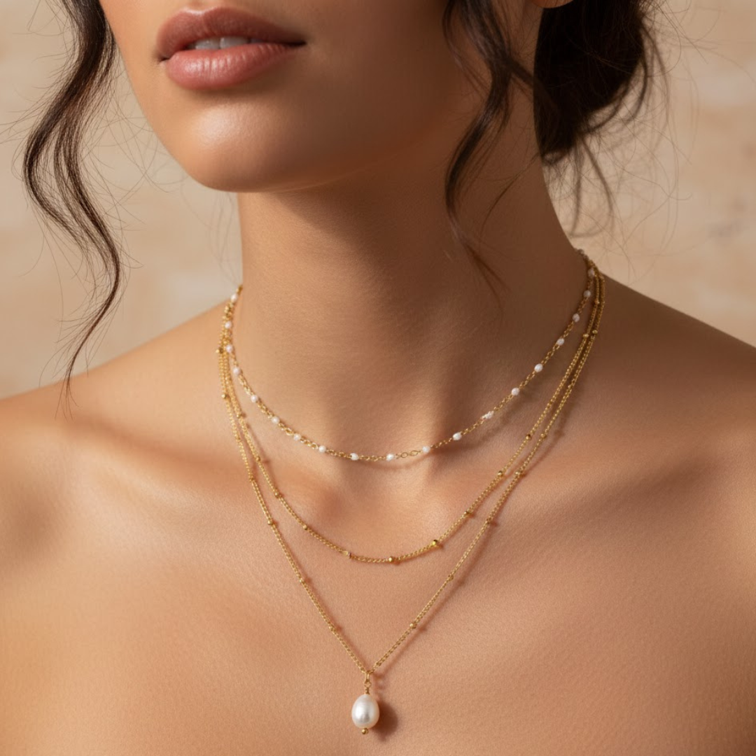 "Desire" Double Layered Choker