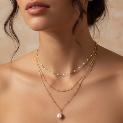 "Desire" Double Layered Choker