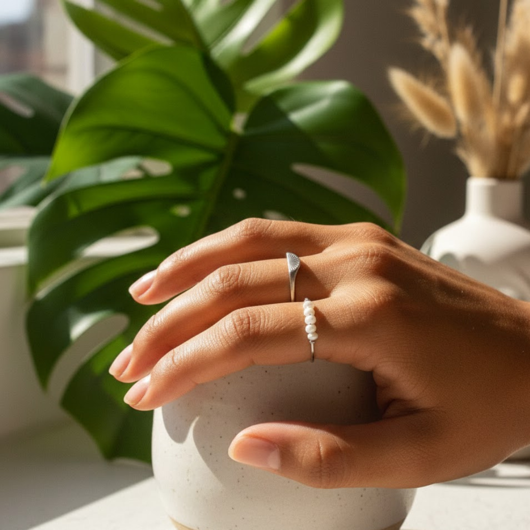 "Savana" Pearl Ring