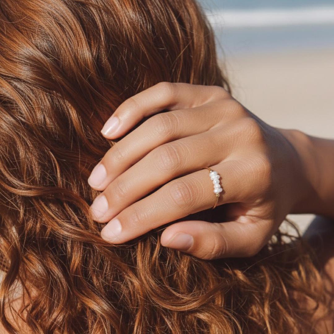 "Savana" Pearl Ring