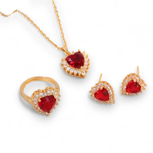 Anavelle Roubella Jewelry Set | Gold 18k