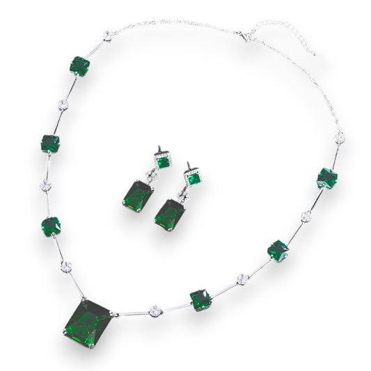 Daphira Verelune Jewelry Set | White Gold 14k