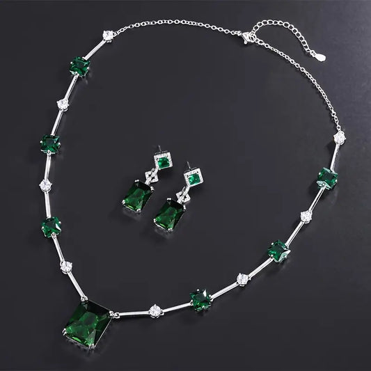 Daphira Verelune Jewelry Set | White Gold 14k