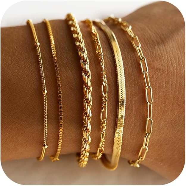 Isabella Vernetta bracelet set | White Gold 16k