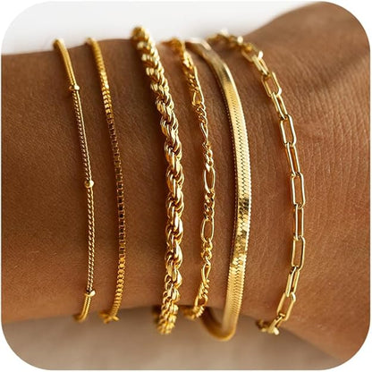 Isabella Vernetta bracelet set | White Gold 16k