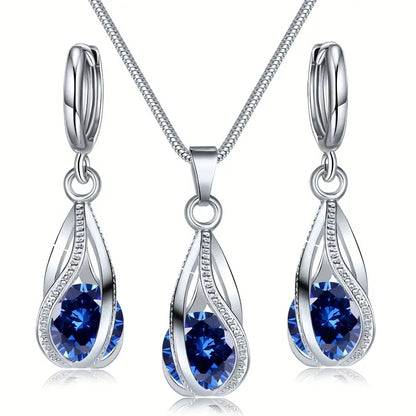 Zelira Fontaine Jewelry Set | White Gold 18k