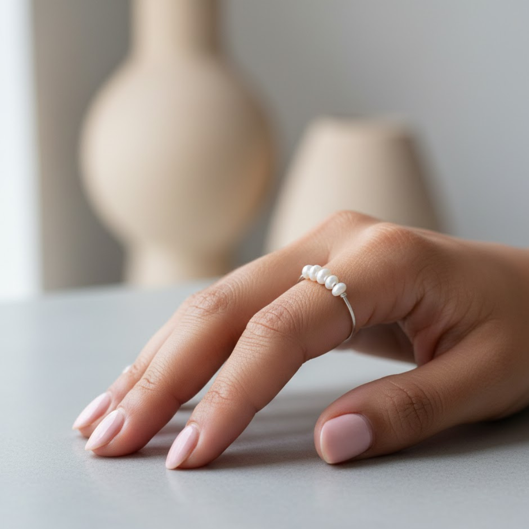 "Savana" Pearl Ring
