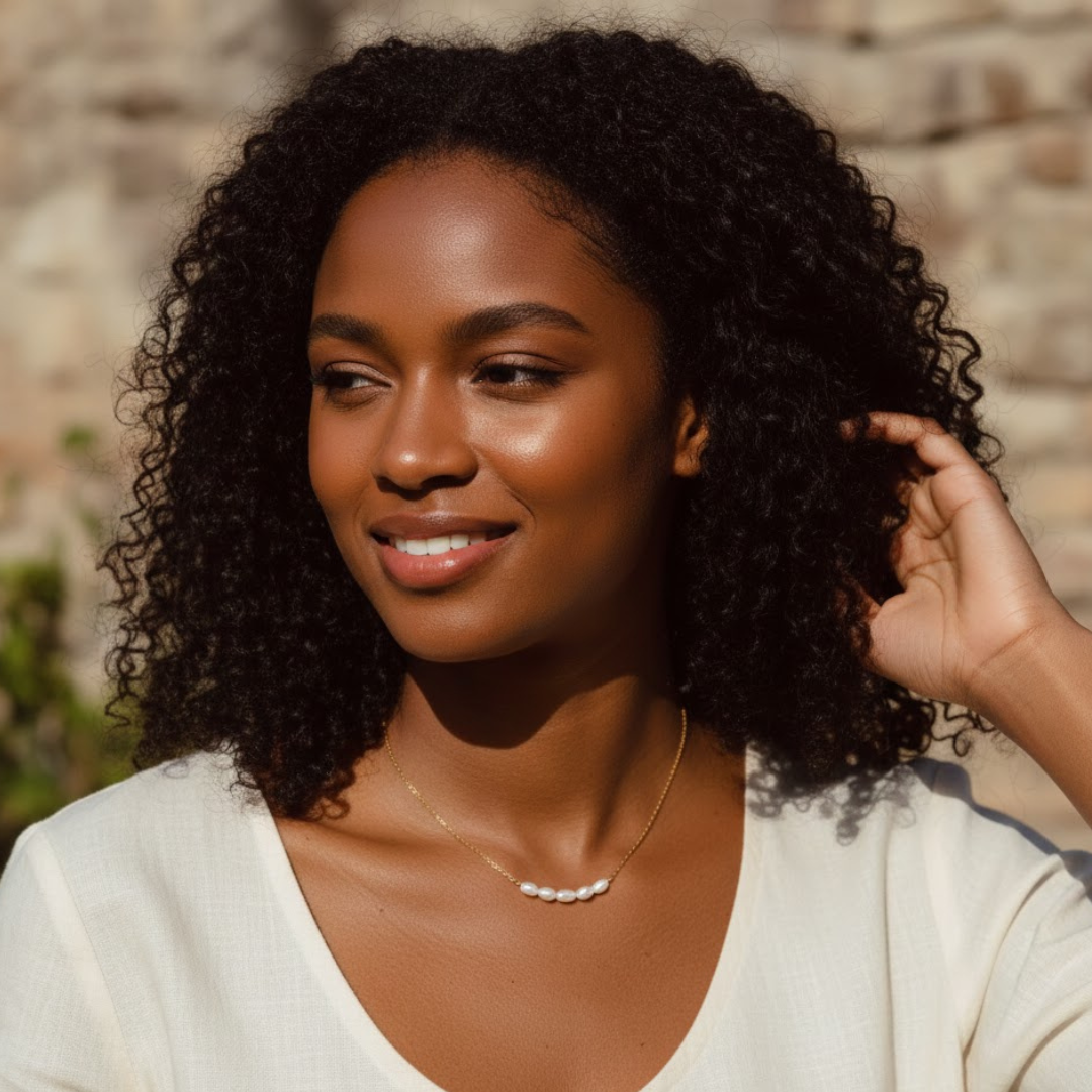 Elegant Freshwater Pearl Choker Necklace