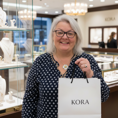 Larmes de Lune Stone Stud Earrings | Gold 14k