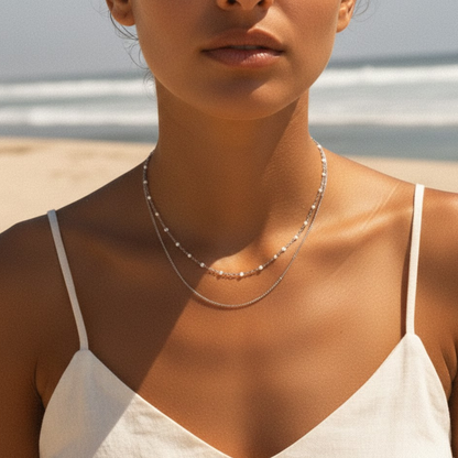 "Desire" Double Layered Choker