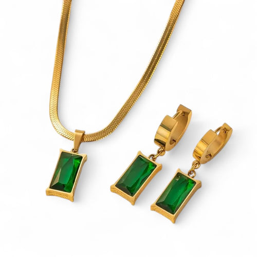 Iselotte Verdain Jewelry Set | Gold 18k