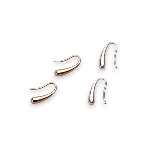 Antique Drop Gold & Silver Earrings | Gold 16k