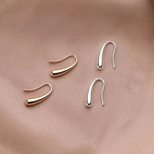 Antique Drop Gold & Silver Earrings | Gold 16k