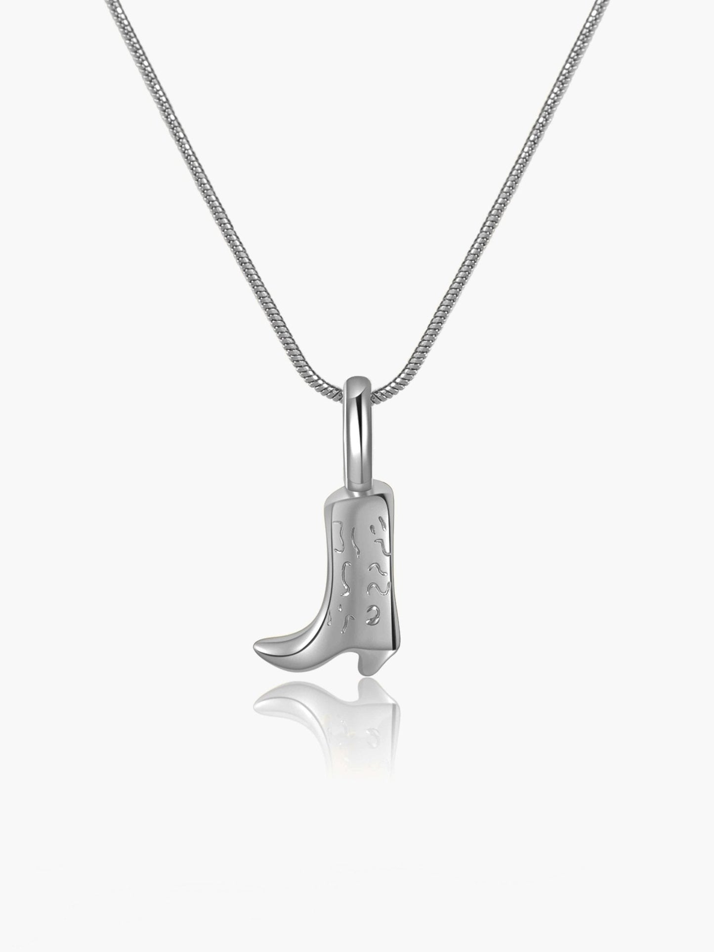 Cowboy Boot Charm Necklace