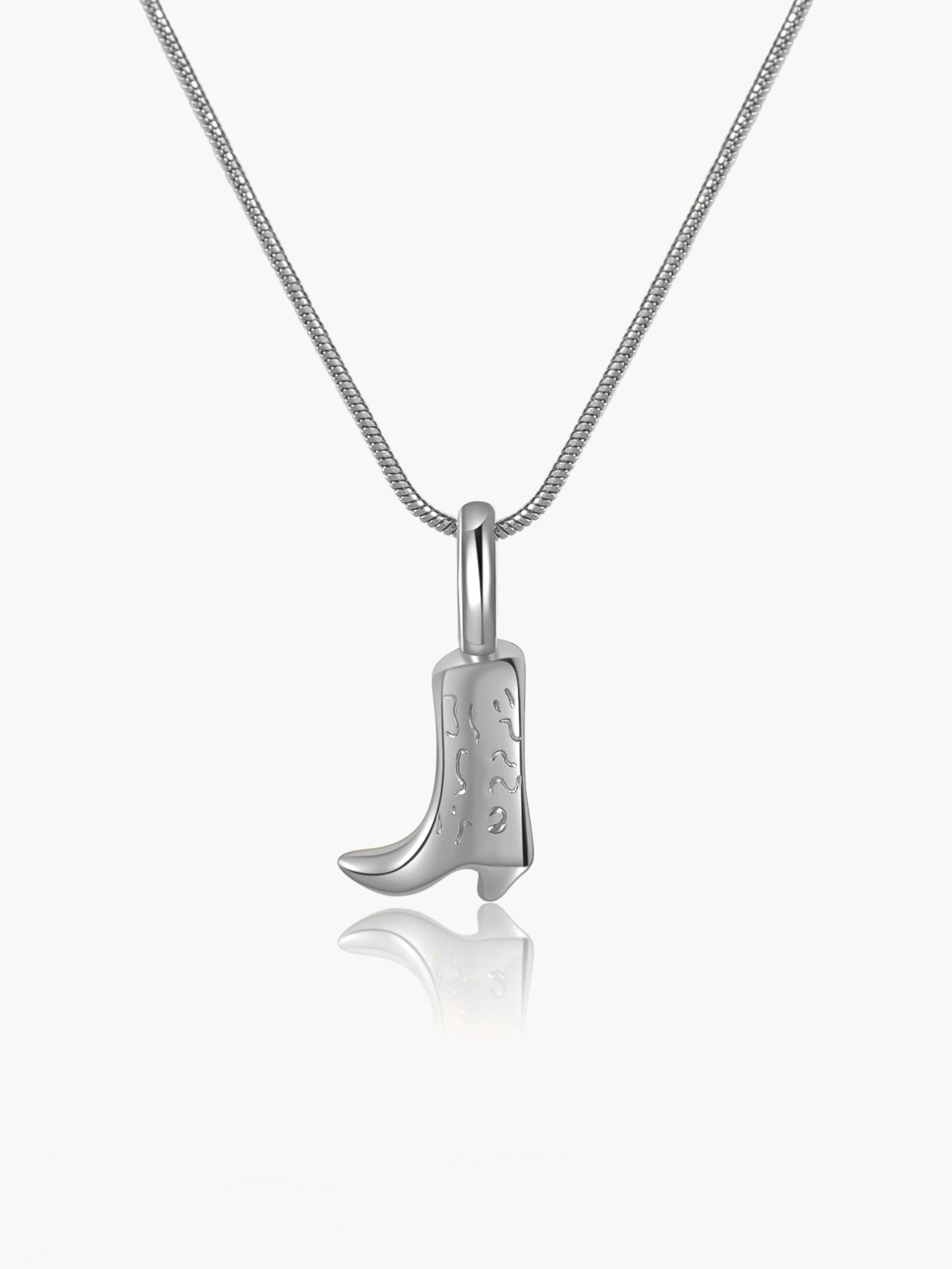 Cowboy Boot Charm Necklace
