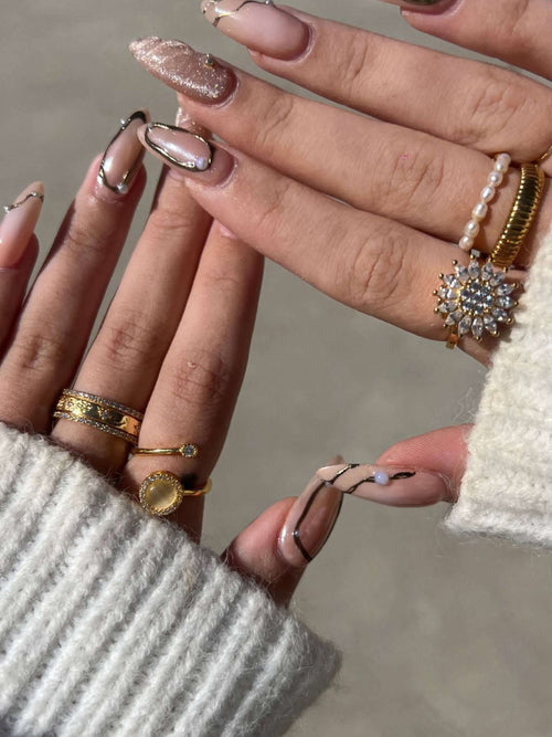 Ellis Anxiety Spinner Ring Set