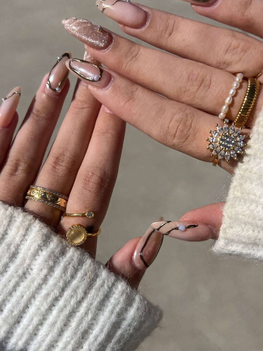 Ellis Anxiety Spinner Ring Set