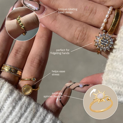 Ellis Anxiety Spinner Ring Set