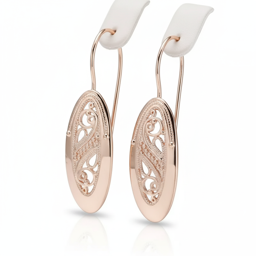 Opengleam Gold Drop Earrings | Gold 18k