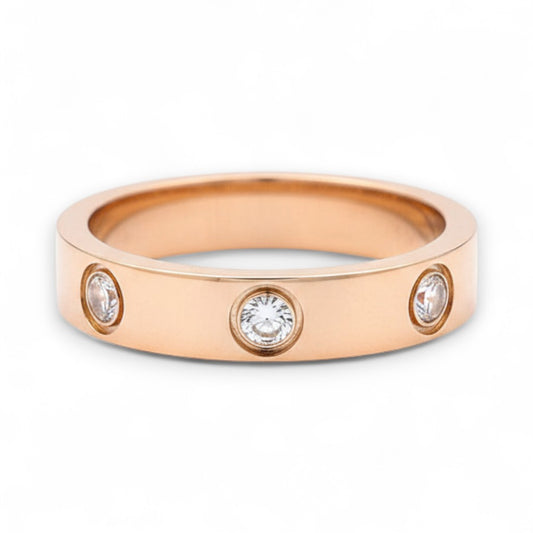 The Calming Ring | Rose Gold 18k