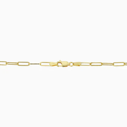 Venice Link Bracelet | White Gold 14k