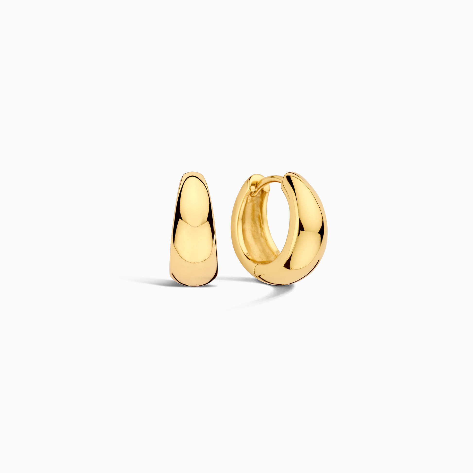 Rue Hoops | White Gold 18k