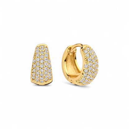 Jules Mini Hoops | Gold 16k