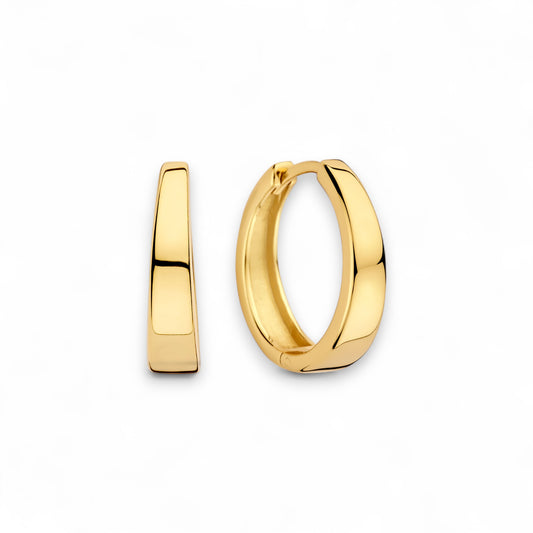 Gia Hoops | Gold 18k