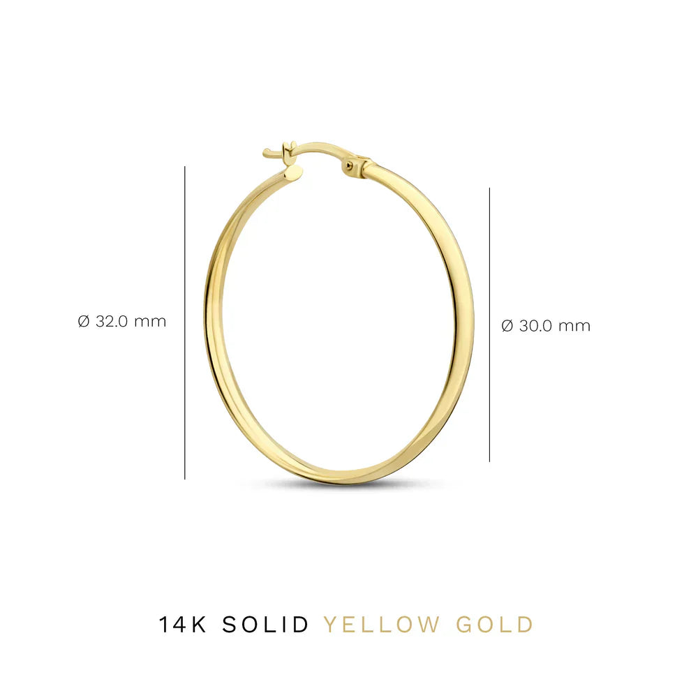 Noa Serane Earrings | White Gold 14k