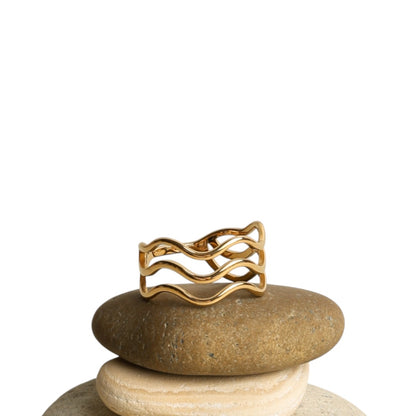 KORA Azure Wave Ring