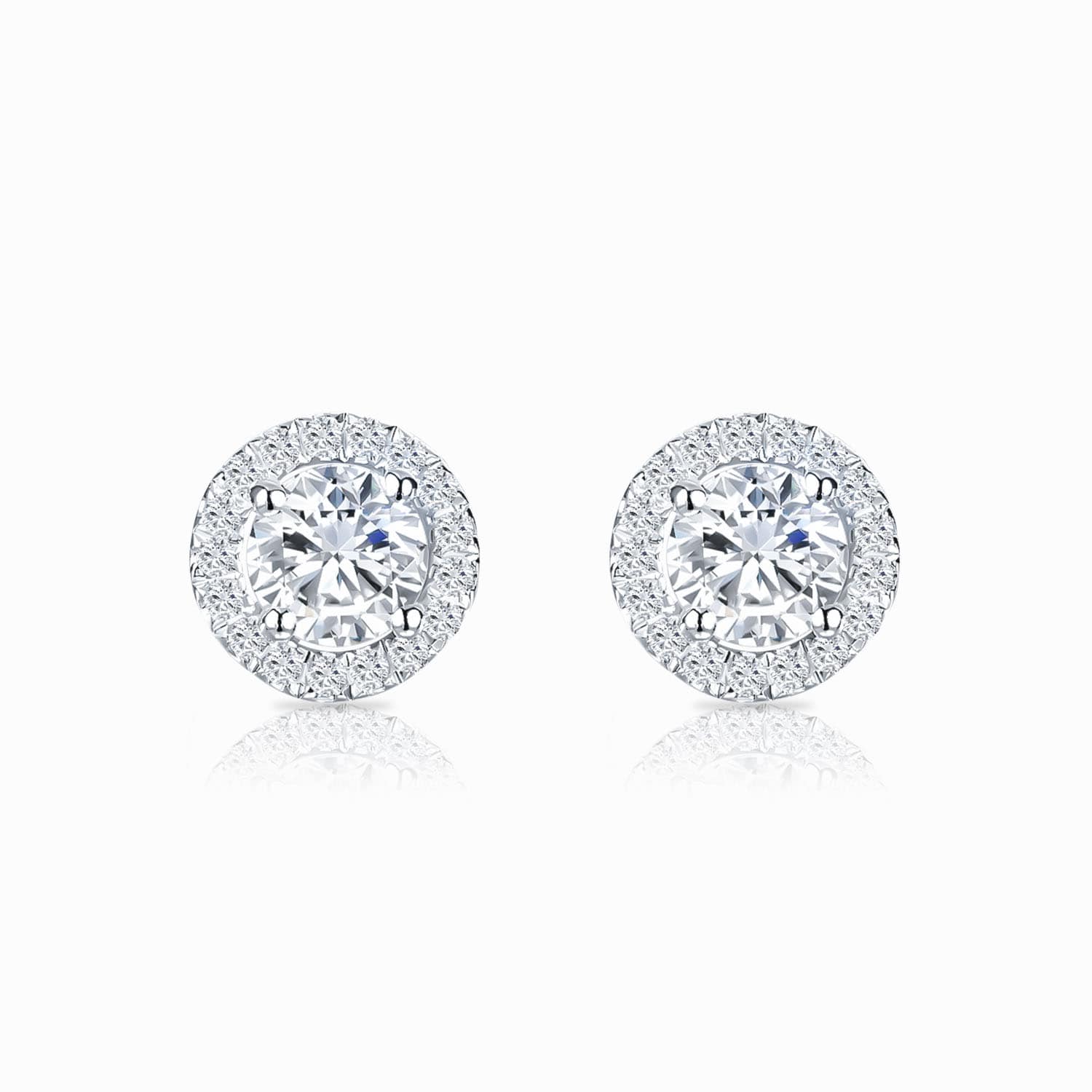 Belle dame earrings | White gold 17k
