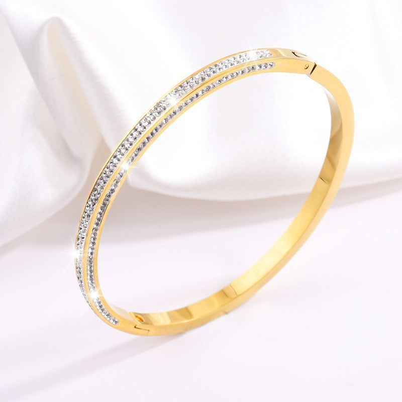 Avelina Rosanelli Bracelet | Rose Gold 16k