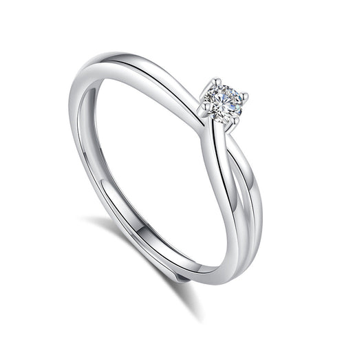 Cécile Armande Ring | White Gold 14k