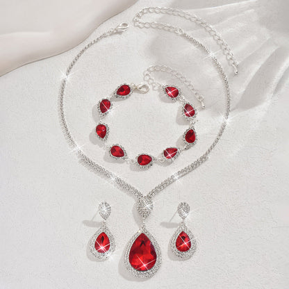 Thalira Bloodwynne Jewelry Set | White Gold 18k
